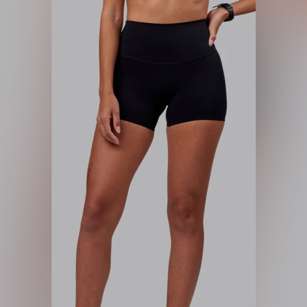 NWT LSKD Elixir X-Short Tights, Black, Buttery-Soft Active Shorts, Small